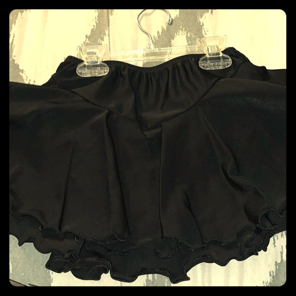 Kids figure skating skirt